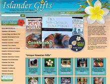 Tablet Screenshot of islandergifts.com